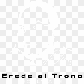 Erede Al Trono Logo Black And White - Ivory, HD Png Download - trono png