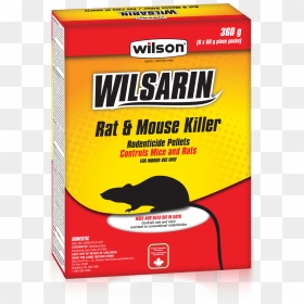 Wilson Wilsarin Rat And Mice Killer - Rat, HD Png Download - rats png