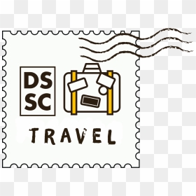 Dssc Travel Logo-color - Stamp For Travel, HD Png Download - travel stamp png