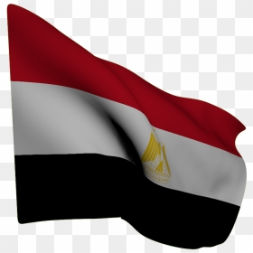 Steag Rosu Alb Negru, HD Png Download - egypt flag png