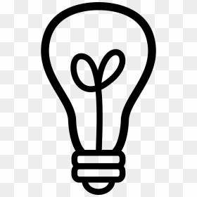 Light Bulb Outline - Light Bulb Png Outline, Transparent Png - light bulb outline png