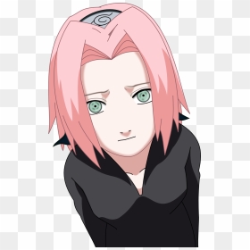 I Wanted To Know How Sakura Would Look Like With Mangekyou - Sakura Haruno With Long Hair, HD Png Download - sakura haruno png