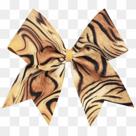 Tiger I Love Cheer® Hair Bow - Silk, HD Png Download - cheer bow png