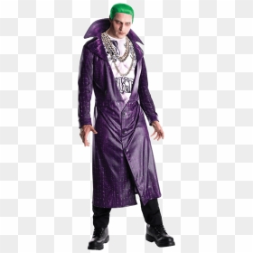 Costume Joker, HD Png Download - suicide squad joker png
