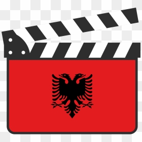 Albanian Flag Clipart , Png Download - Albanian Flag, Transparent Png - mexican flag eagle png