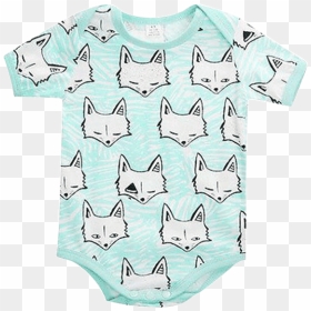 Petite Bello Bodysuit 3-6 Months Cute Fox Bodysuit - Bat, HD Png Download - baby fox png