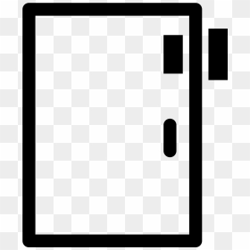 Door Clipart Rectangle Shape - Door Sensor Icon Png, Transparent Png - door clipart png