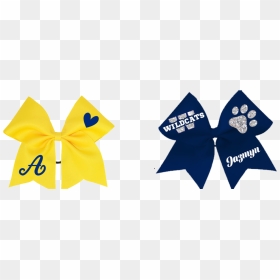 Custom Cheer Bows - Ribbon, HD Png Download - cheer bow png