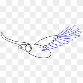 Draw A Eagle, HD Png Download - mexican flag eagle png