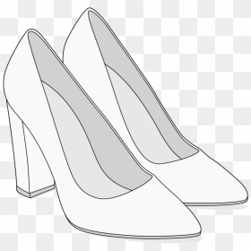 Vector Shoes - Basic Pump, HD Png Download - shoes vector png