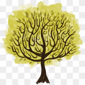 Watercolor Tree Life Wall Decal - Illustration, HD Png Download - celtic tree of life png