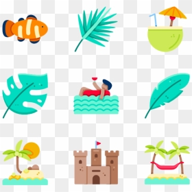 Tropical Beach Beach Png Transparent, Png Download - beach icon png