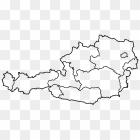 Austria Region Blank Map, HD Png Download - blank calendar png