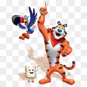 Cereal Characters Png, Transparent Png - tony the tiger png