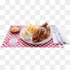 1 2 Poulet Roti, HD Png Download - roasted chicken png