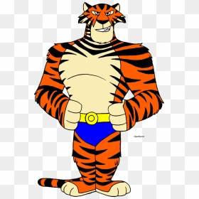 Vitaly Tiger Pose Clipart Png - Vitaly O Tigre Da Madagascar, Transparent Png - tony the tiger png