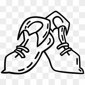 Vector Illustration Of Mythological Elf Shoes Footwear - Elf Shoes Clipart Black And White, HD Png Download - shoes vector png