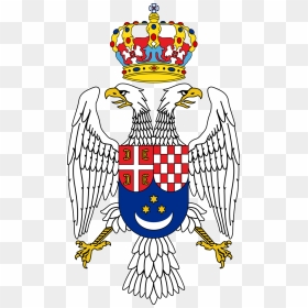 Eagle Of The Kingdom Of Yugoslavia - Coat Of Arms, HD Png Download - mexican flag eagle png
