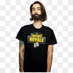 Gomez Morticia Tshirt, HD Png Download - victory royale png transparent