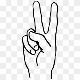 Onlinelabels Clip Art V - V Sign Png, Transparent Png - hang loose png