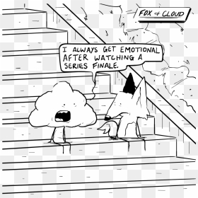 10 - Cartoon, HD Png Download - comic cloud png