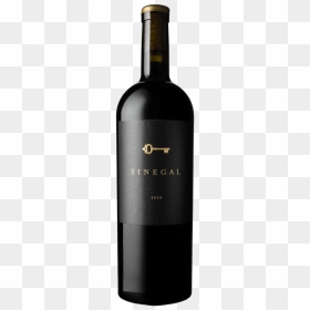 2016 Sinegal Cabernet Sauvignon Estate, HD Png Download - wine bottle silhouette png