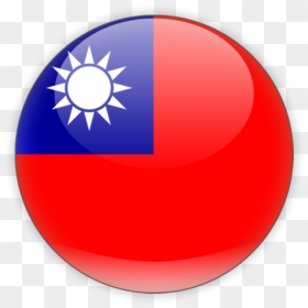 Taiwan Flag Of The Republic Of China Flag Of Egypt - Chinese Taipei Round Flag, HD Png Download - egypt flag png