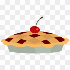 Cherry Pie By B3archild On Clipart Library - Transparent Background Pie Clipart, HD Png Download - cherry clipart png
