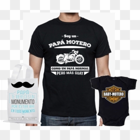 Soy Un Papa Biker, HD Png Download - feliz dia del padre png