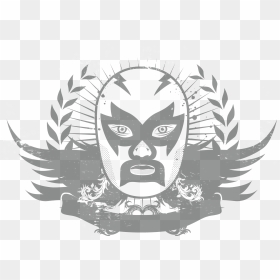 “those Eggs Were A Lie, Steven - Wrestling Mask Vector, HD Png Download - lucha mask png