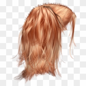 Hair Clipart Crazy Wig - Peluca De Espalda Png, Transparent Png - cabello png