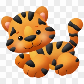 Printable Clipart Jungle Animals, HD Png Download - baby tiger png