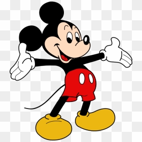 Vector Mickey Mouse Png, Transparent Png - thumbs up vector png
