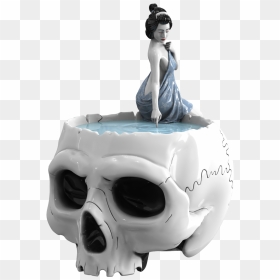 Figurine, HD Png Download - smoke skull png