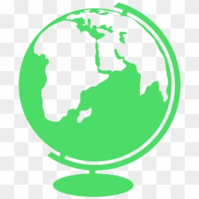 Globe, HD Png Download - globe silhouette png