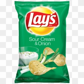 Lay"s Sour Cream & Onion 56 Gm - Sour Cream Lays Chips, HD Png Download - lays png