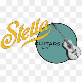 Stella Guitars - Stella Guitar Logo, HD Png Download - guitar logo png