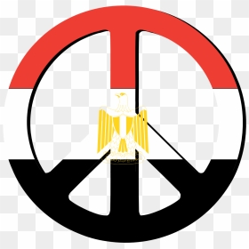 Egypt Flag Symbol Clipart - Peace Egypt, HD Png Download - egypt flag png