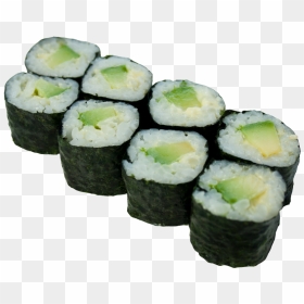 Avocado Roll Png Photos - Avocado And Cucumber Maki, Transparent Png - roll png