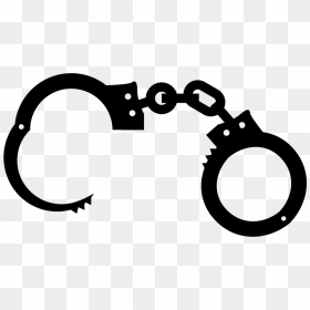 Handcuffs Computer Icons Advocate Law Clip Art - Transparent Handcuffs Clipart, HD Png Download - open handcuffs png