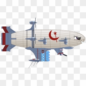 Airship Drawing Kirov - Red Alert 3 Mlp, HD Png Download - airship png