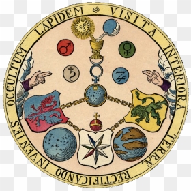 Transparent Earth Symbol Png - Alchemical Emblems, Png Download - occult png