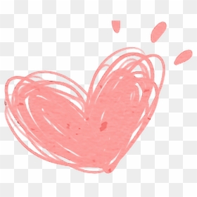 Love Cute Heart Hearts Pink Lovely Peach Peachy Chees - Transparent Background Cute Heart Png, Png Download - cute hearts png