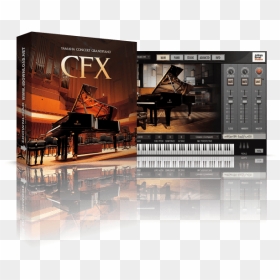Garritan Cfx Concert Grand V1 - Piano, HD Png Download - ground crack png