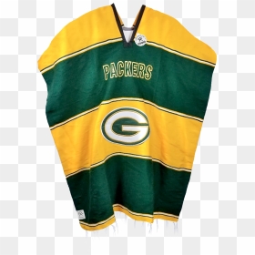 Official Green Bay Poncho, HD Png Download - mexican poncho png