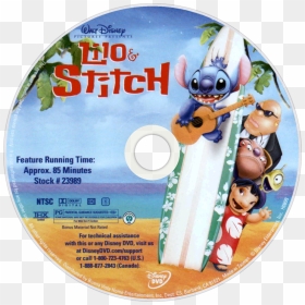 Transparent Disney Stitch Png - Lilo And Stitch Dvd Disc, Png Download - disney stitch png