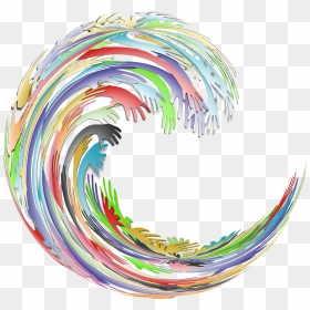 Colorful Transparent Hands Png, Png Download - colorful swirls png