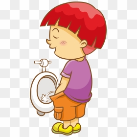 The Boy On The Toilet - Toilet For Boy Clipart, HD Png Download - vhv