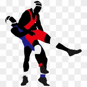 Wrestling Lucha Libre Silhouette Clip Art - Wrestling Clipart, HD Png Download - lucha mask png