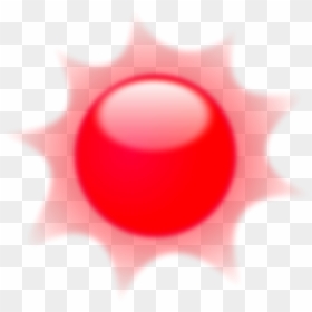Red Sun Cliparts - Circle, HD Png Download - red sun png